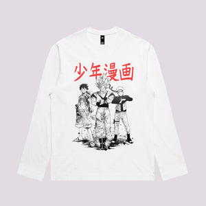 Three Anime Heroes T-Shirt