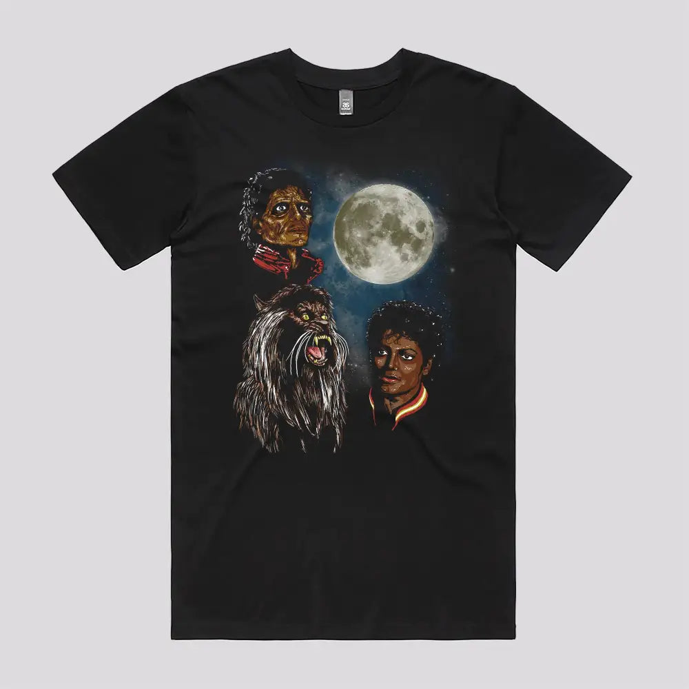 Threeller Moon T-Shirt - Limitee Apparel
