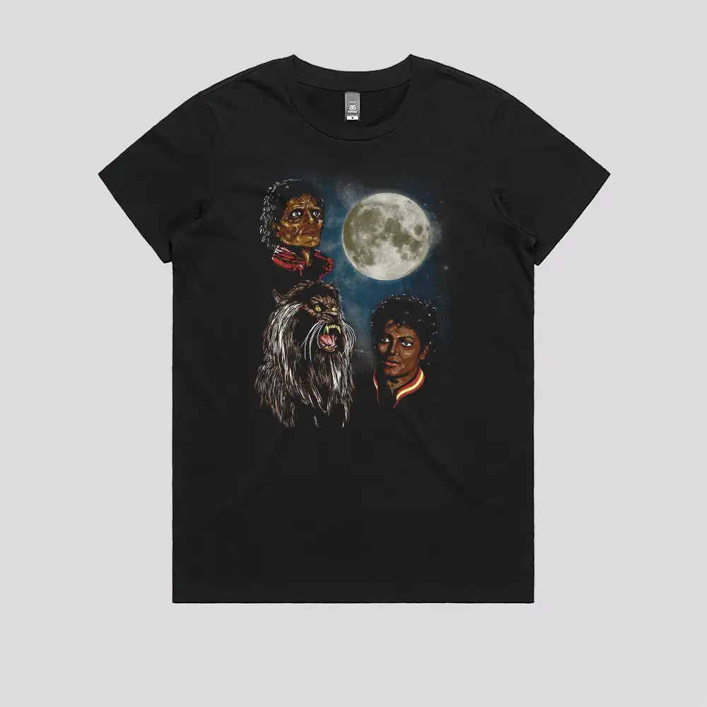 Threeller Moon T-Shirt - Limitee Apparel