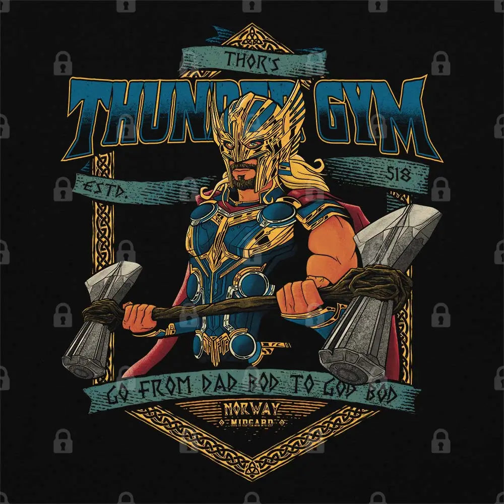 Thunder Gym T-Shirt | Pop Culture T-Shirts