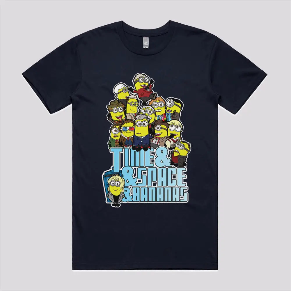 Time, Space and Bananas T-Shirt | Pop Culture T-Shirts