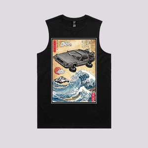 Time Machine Woodblock T-Shirt