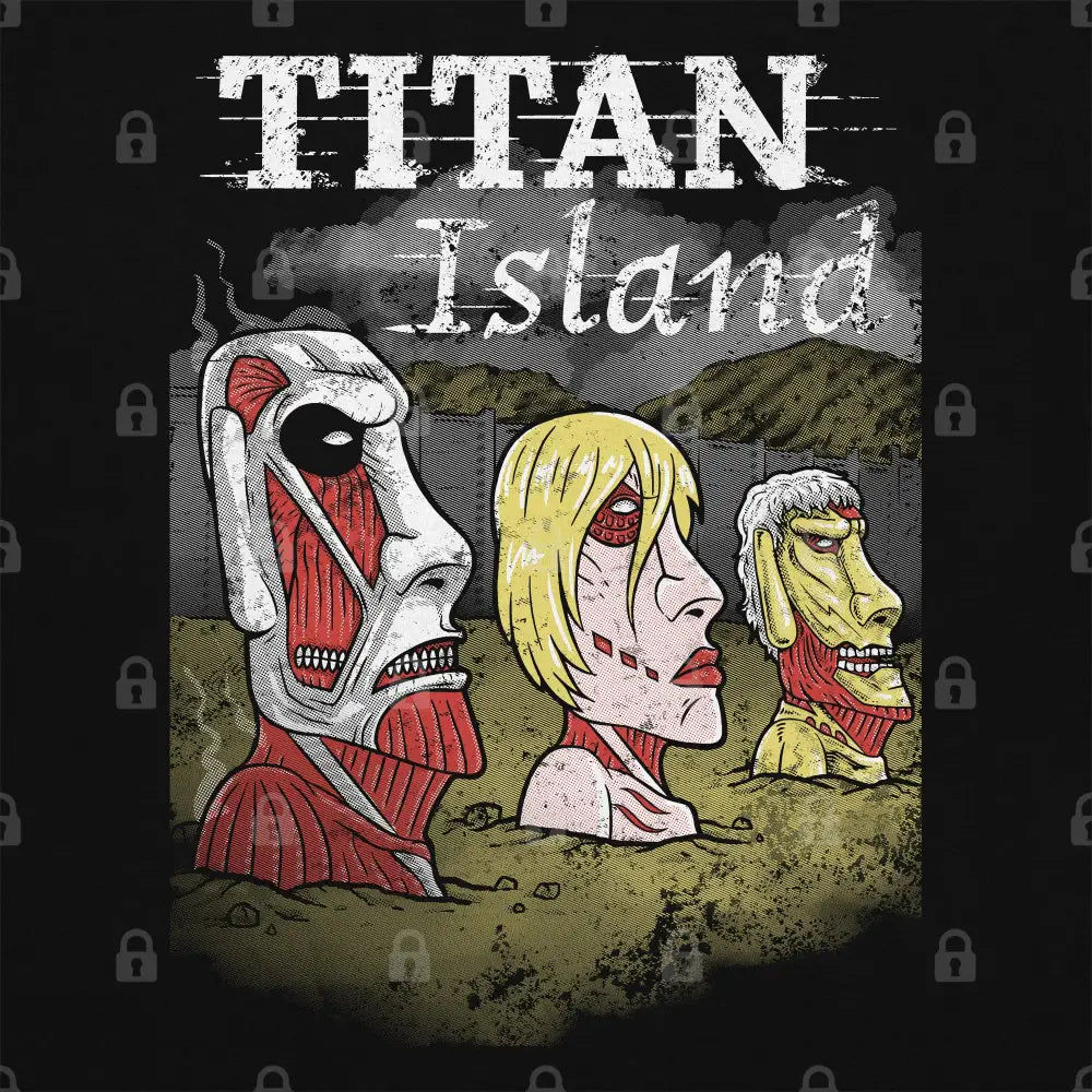 Titan Island T-Shirt | Anime T-Shirts