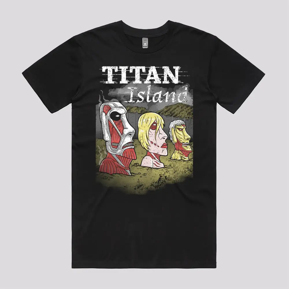 Titan Island T-Shirt | Anime T-Shirts