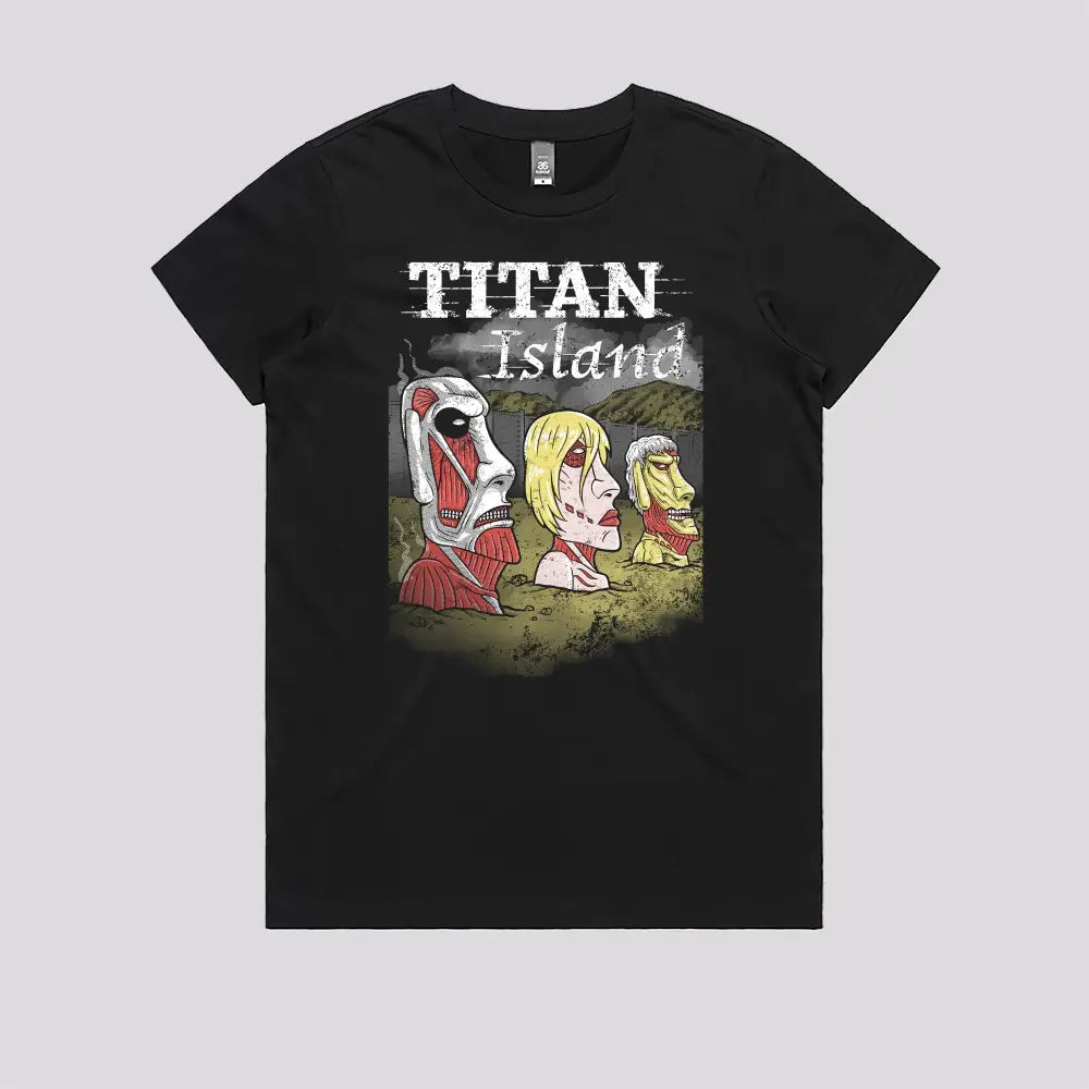 Titan Island T-Shirt | Anime T-Shirts