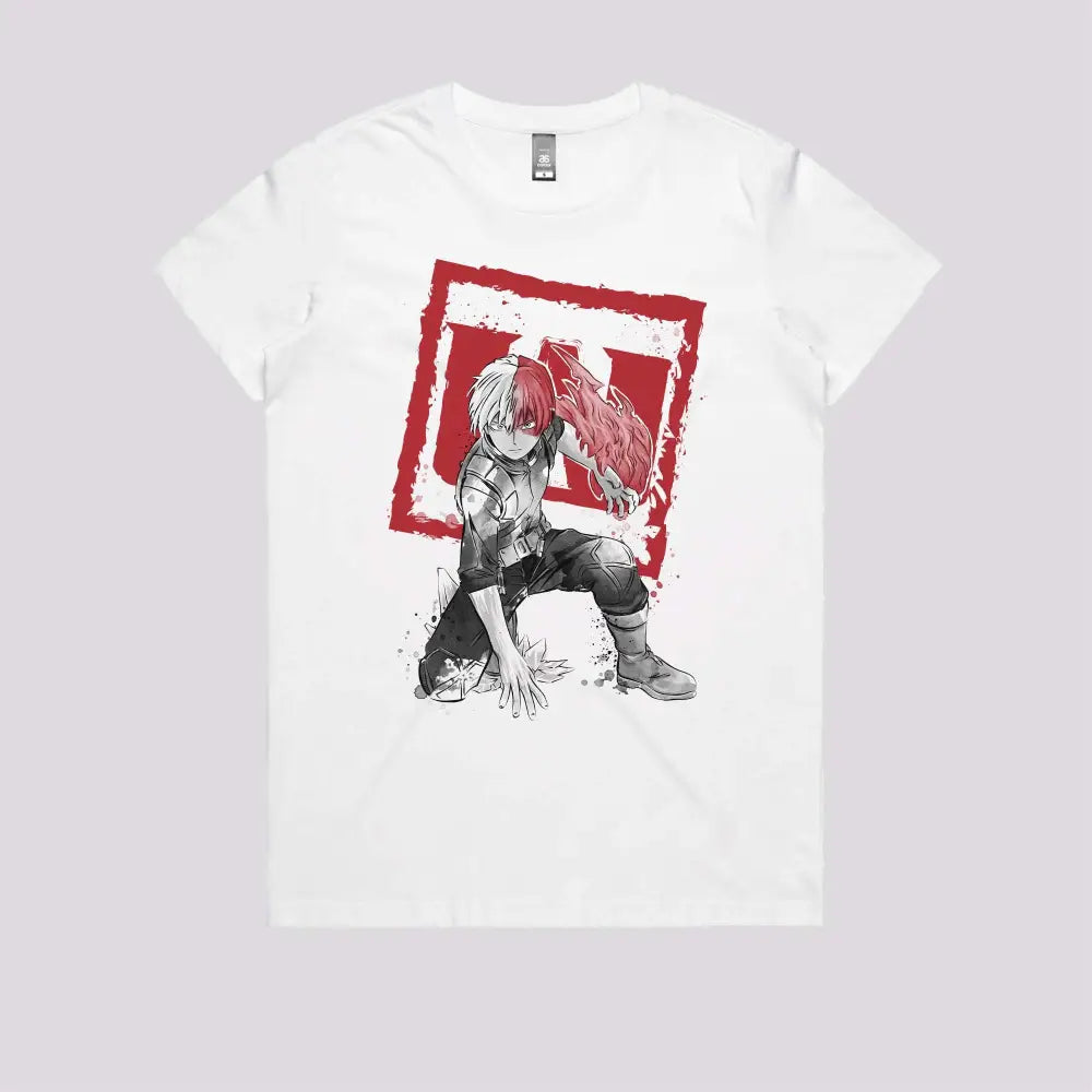 Todoroki Sumi-e T-Shirt | Anime T-Shirts