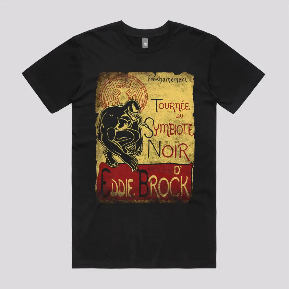 Tournée Du Symbiote Noir T-Shirt | Pop Culture T-Shirts
