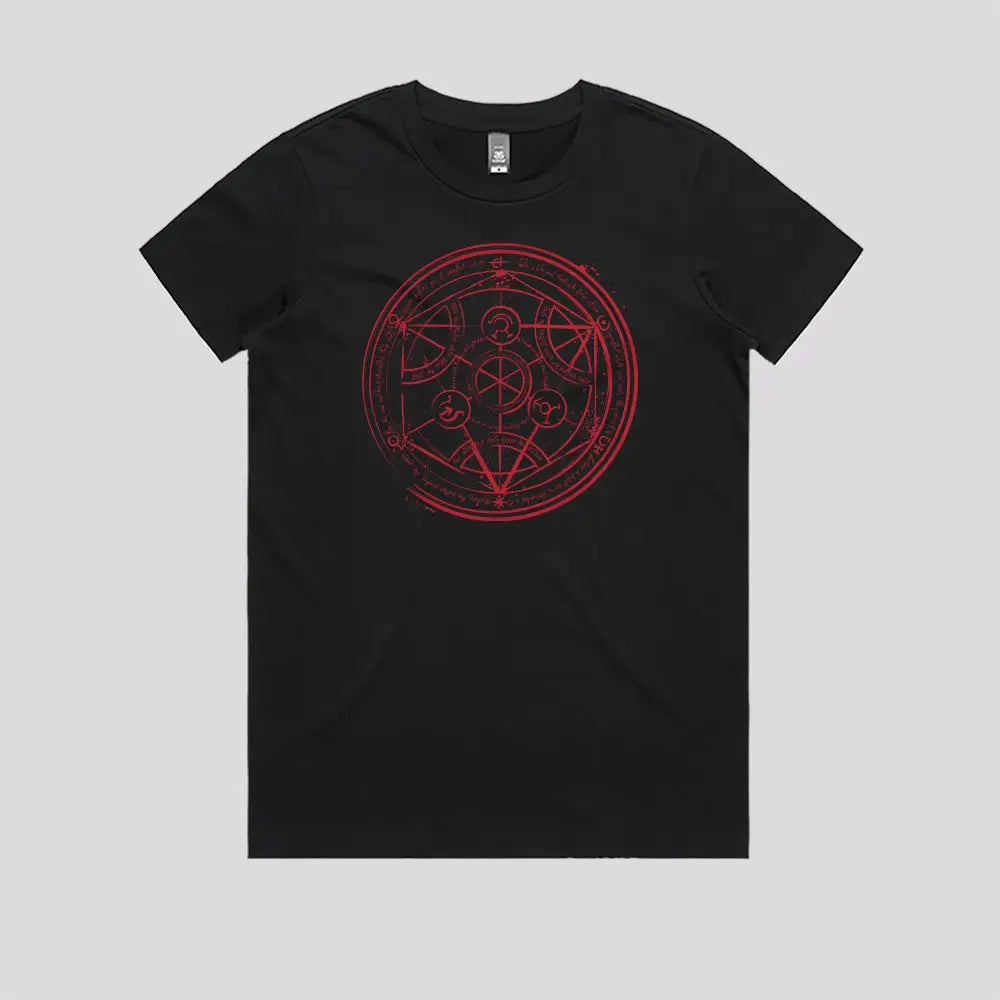 Transmutation Circle T-Shirt | Anime T-Shirts