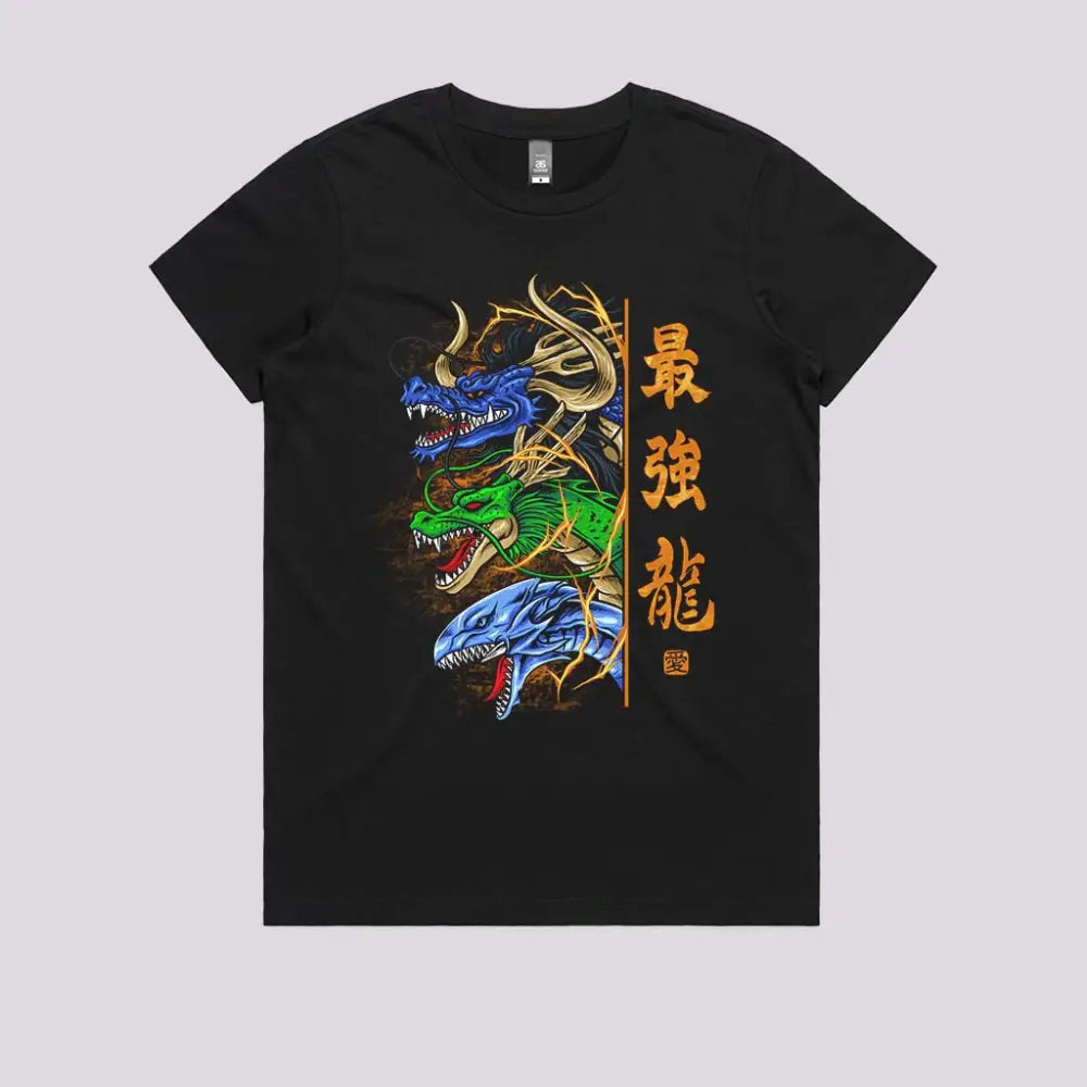 Trio Dragon T-Shirt | Anime T-Shirts