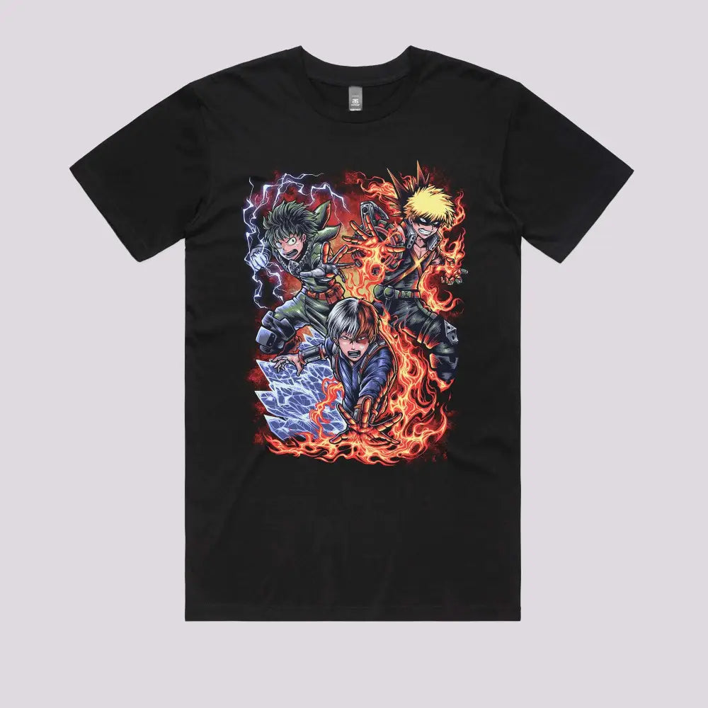 Trio Hero Academia T-Shirt | Anime T-Shirts
