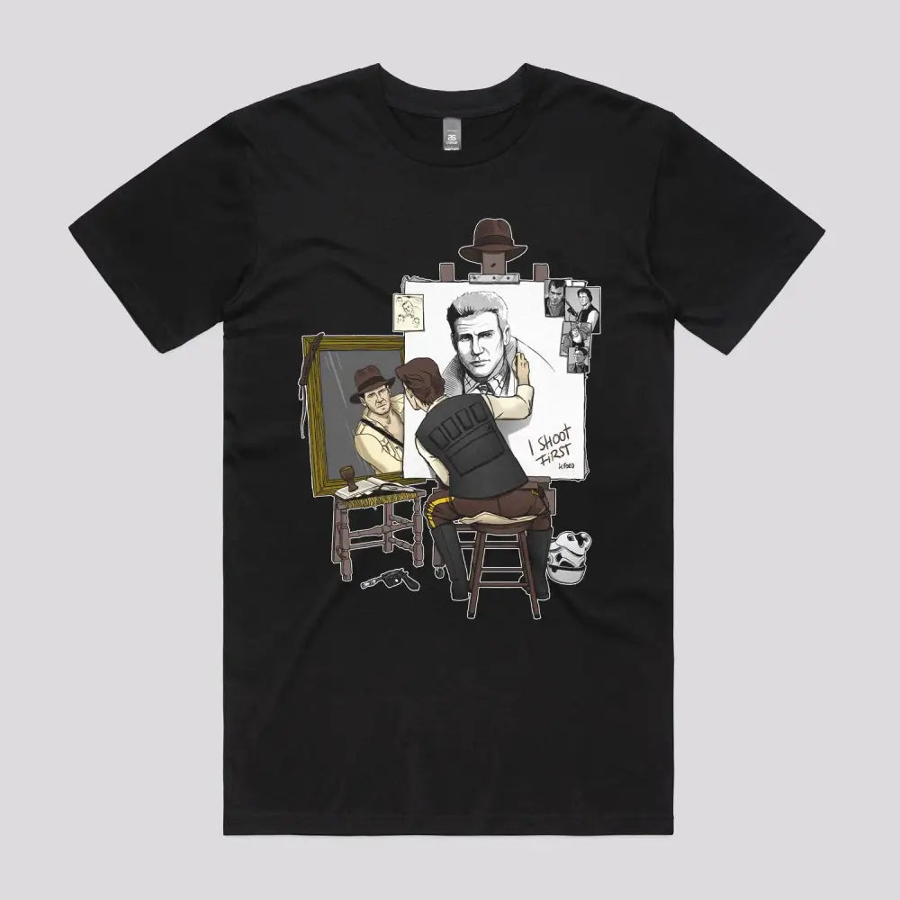 Triple Hero Potrait T-Shirt | Pop Culture T-Shirts
