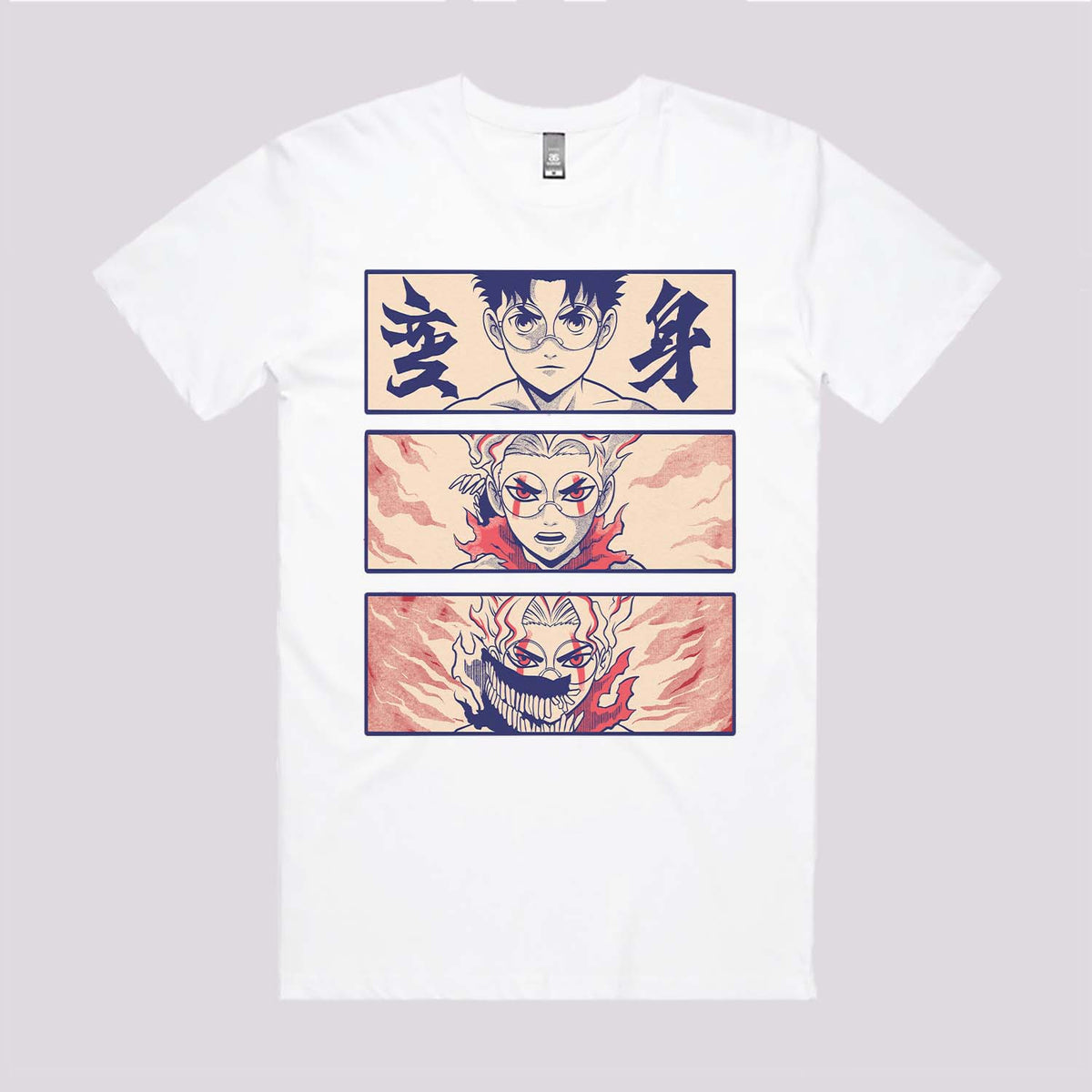 Turbo Ghost Transformation T-Shirt | Cool Anime T-Shirts Australia