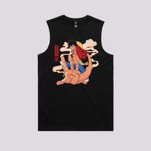 Ukiyo-e Captain Strawhat Graphic Tee