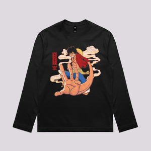 Ukiyo-e Captain Strawhat Graphic Tee