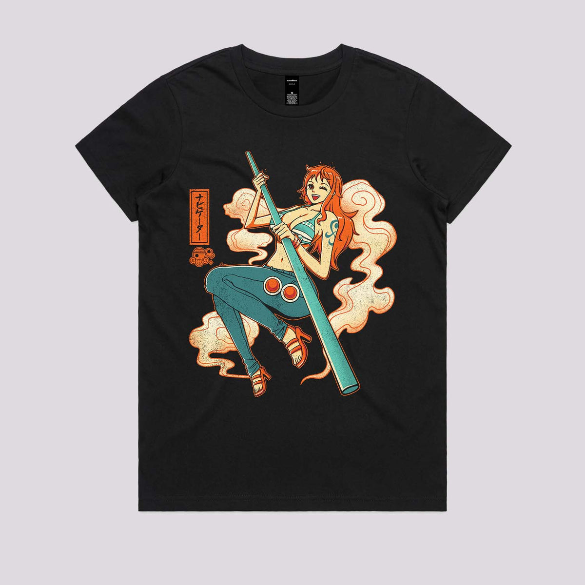 Ukiyo-e Cat Burglar Graphic Tee