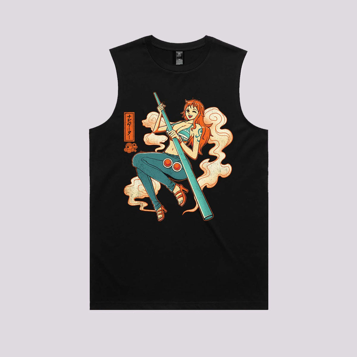 Ukiyo-e Cat Burglar Graphic Tee