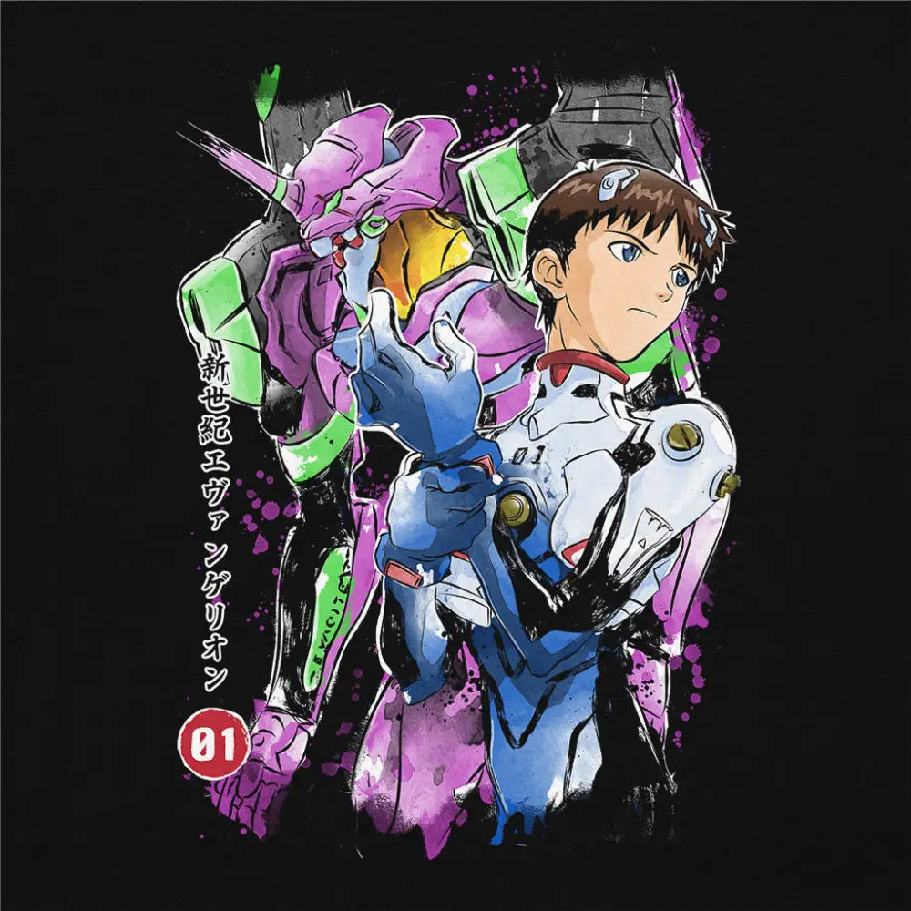 Unit-01 T-Shirt | Anime T-Shirts