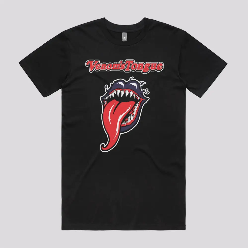 Venom's Tongue T-Shirt | Pop Culture T-Shirts