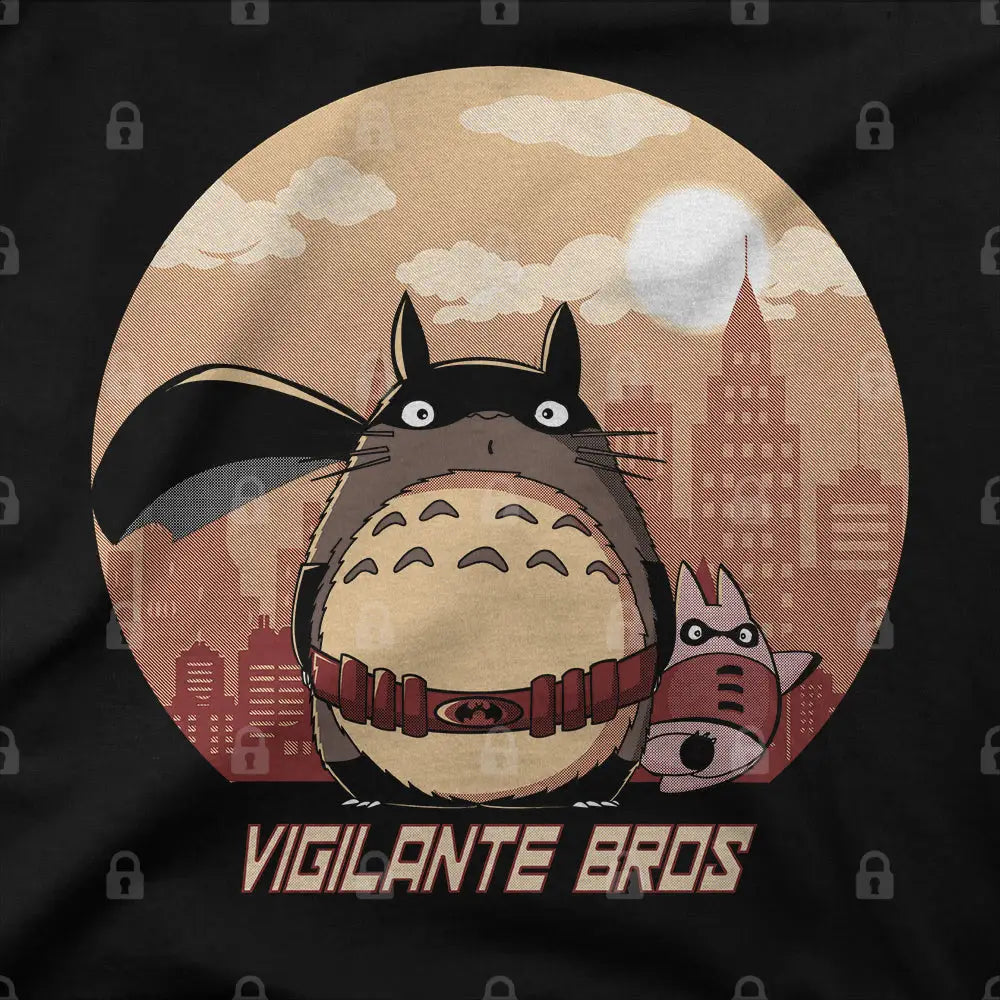 Vigilante Bros T-Shirt | Anime T-Shirts