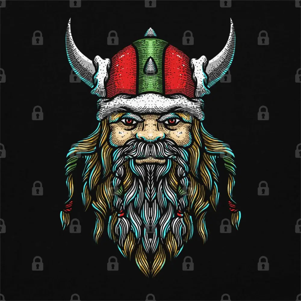 Viking Santa T-Shirt Adult Tee