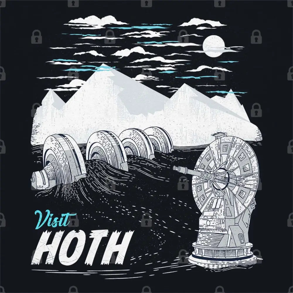 Visit Hoth T-Shirt | Pop Culture T-Shirts