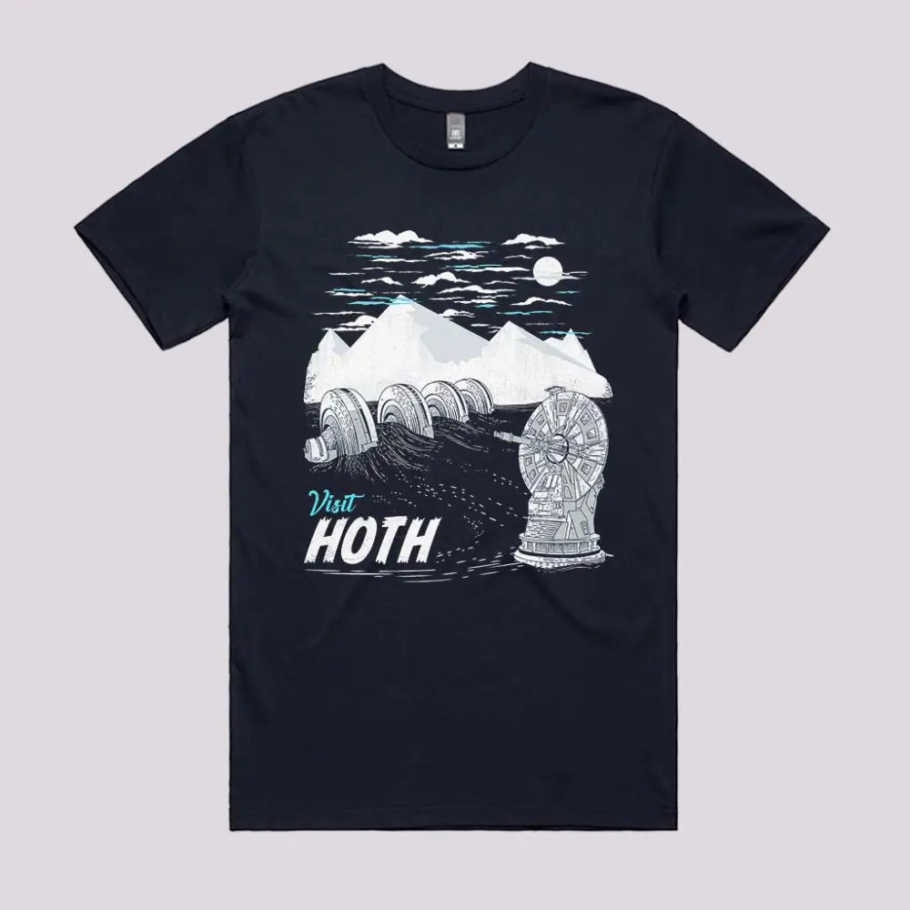Visit Hoth T-Shirt | Pop Culture T-Shirts