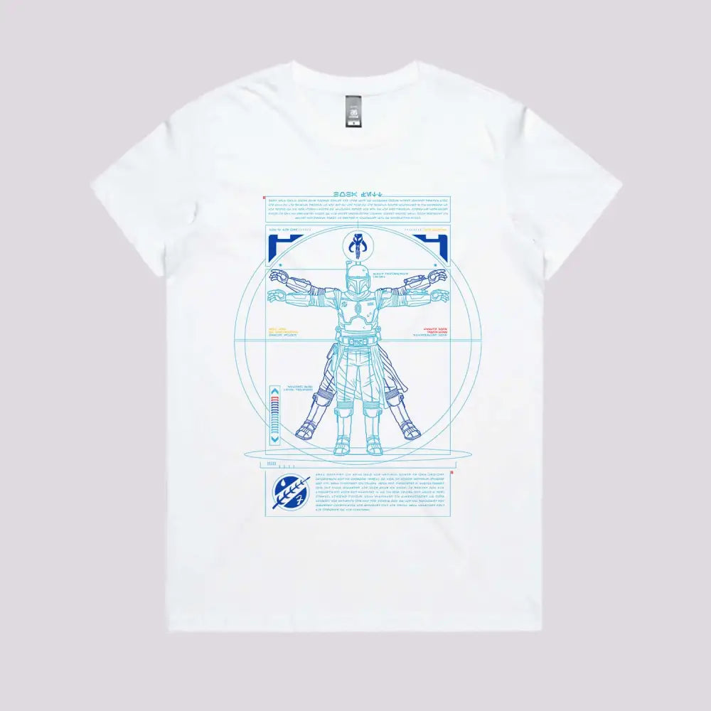 Vitruvian Fett T-Shirt | Graphic Tees