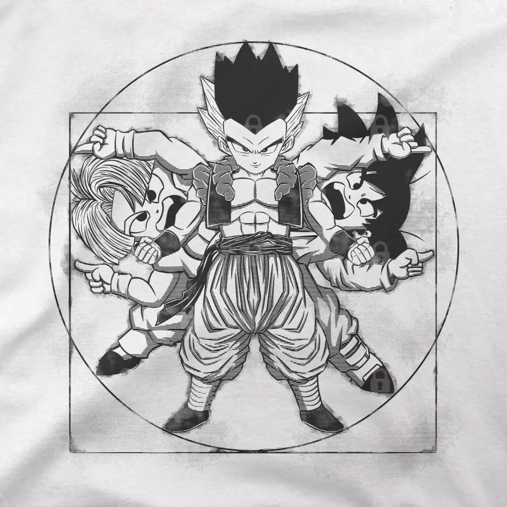 Vitruvian Fusion T-Shirt | Anime T-Shirts