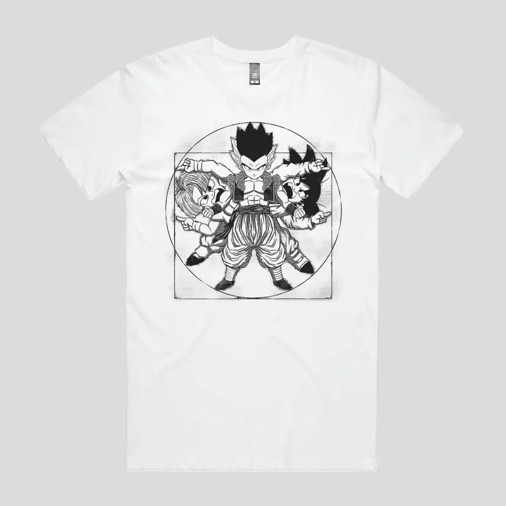 Vitruvian Fusion T-Shirt | Anime T-Shirts