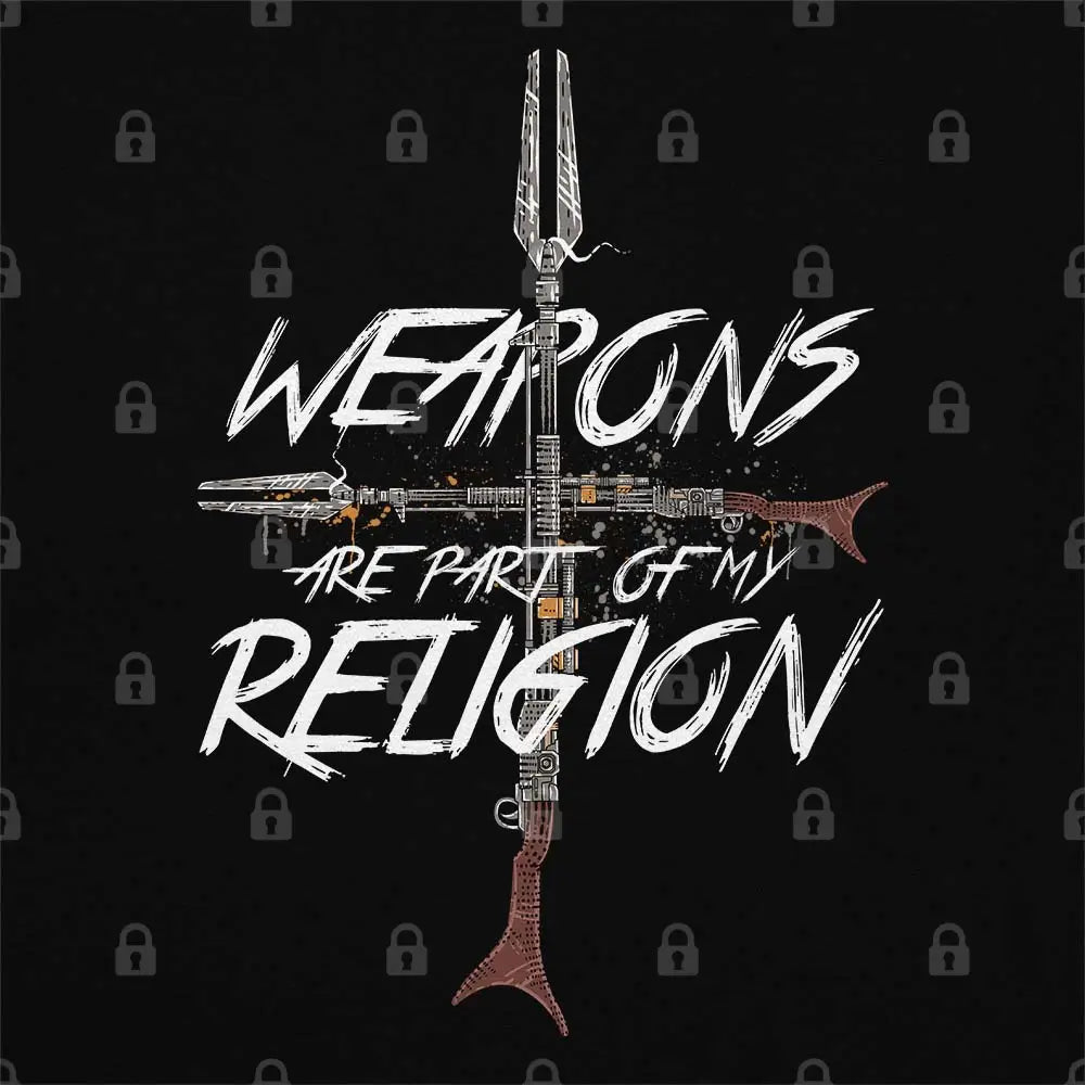 Weapons Of My Religion T-Shirt Adult Tee