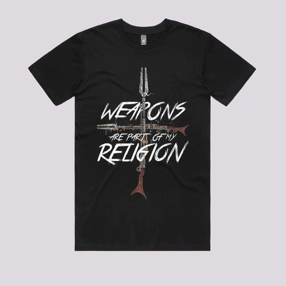 Weapons Of My Religion T-Shirt Adult Tee