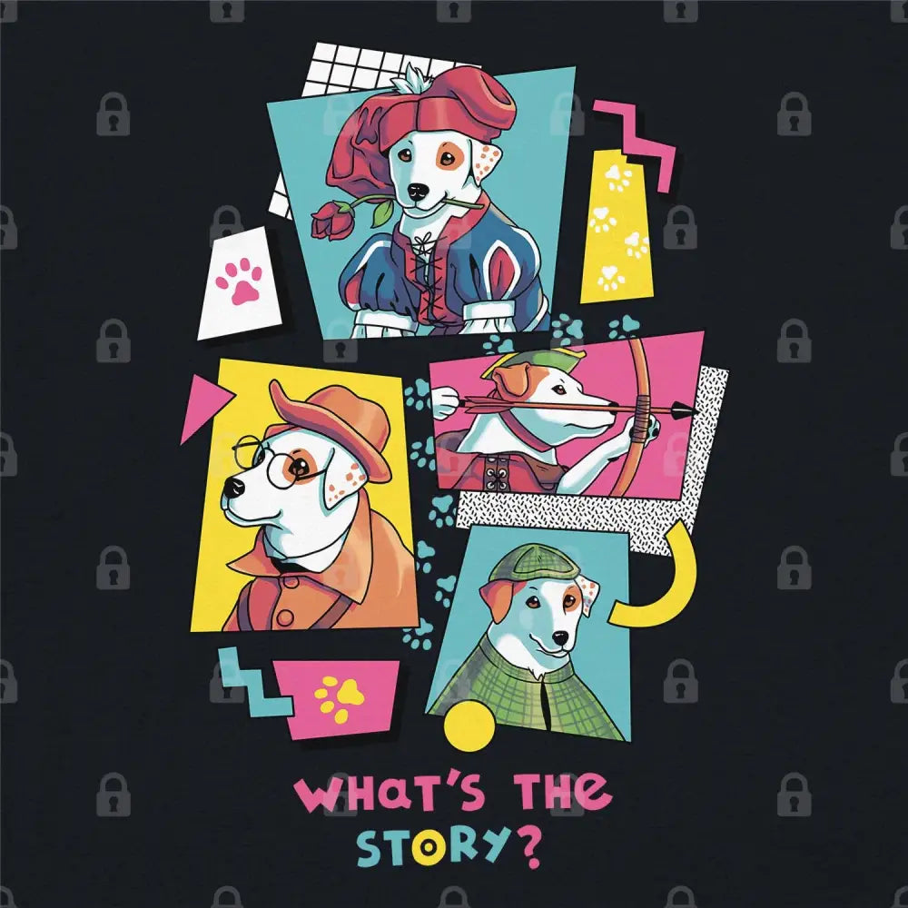 What's The Story T-Shirt - Limitee Apparel