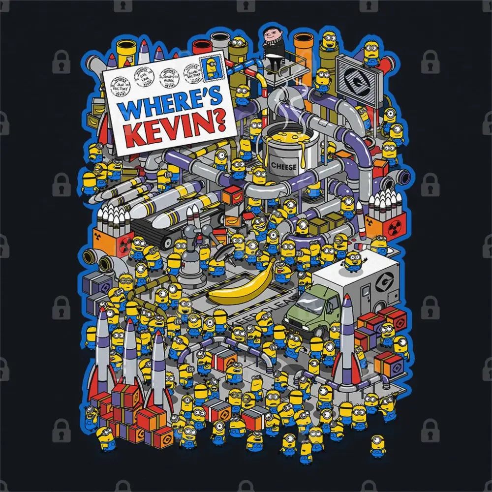 Where&#39;s Kevin T-Shirt | Pop Culture T-Shirts