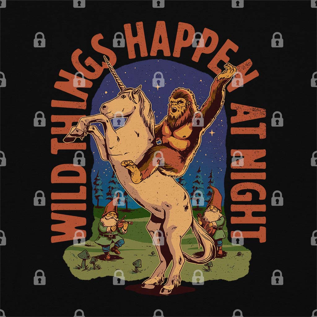 Wild Things Happen at Night T-Shirt
