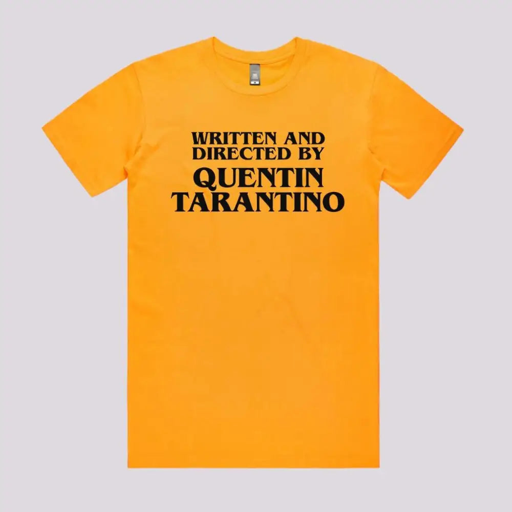 Written by Quentin Tarantino T-Shirt | Pop Culture T-Shirts