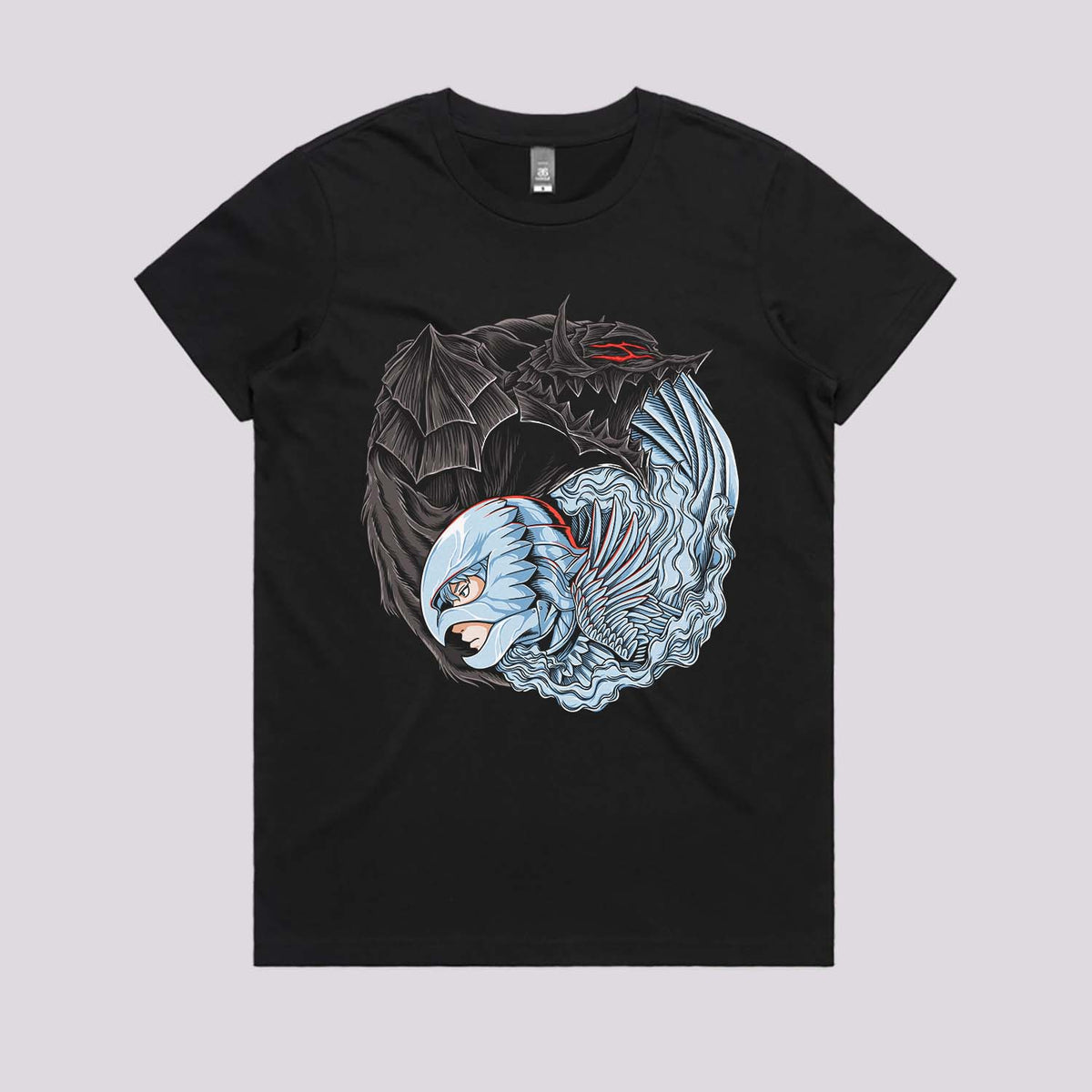 Yin Yang Berserk T-Shirt | Anime T-Shirts Australia