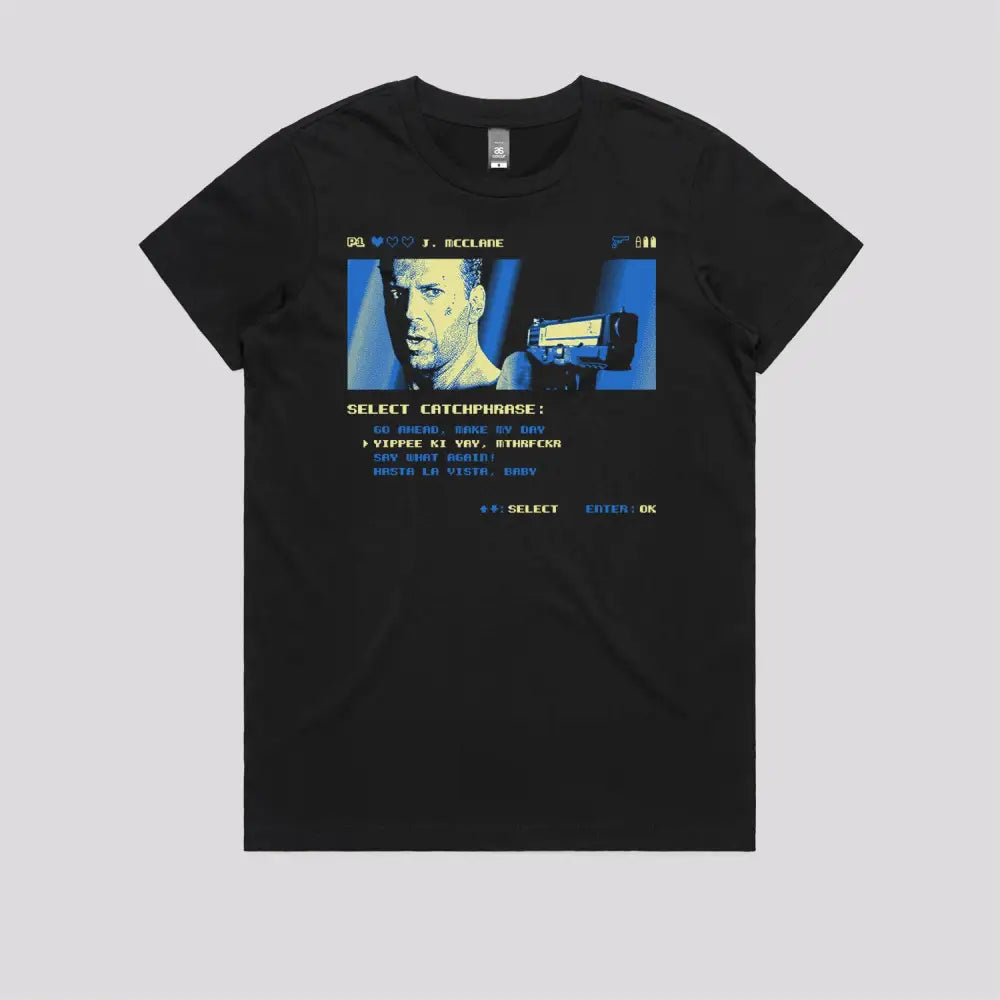 Yippee Ki Yay T-Shirt | Pop Culture T-Shirts