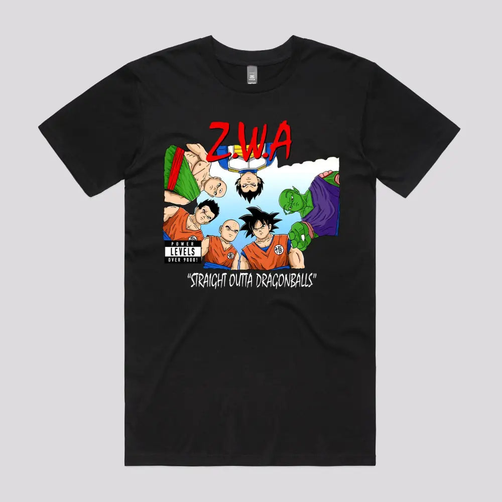 Z Warriors With Attitude T-Shirt | Anime T-Shirts