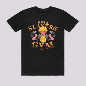 Zenitsu Slayers Gym T-Shirt | Cool Anime T-Shirts Australia