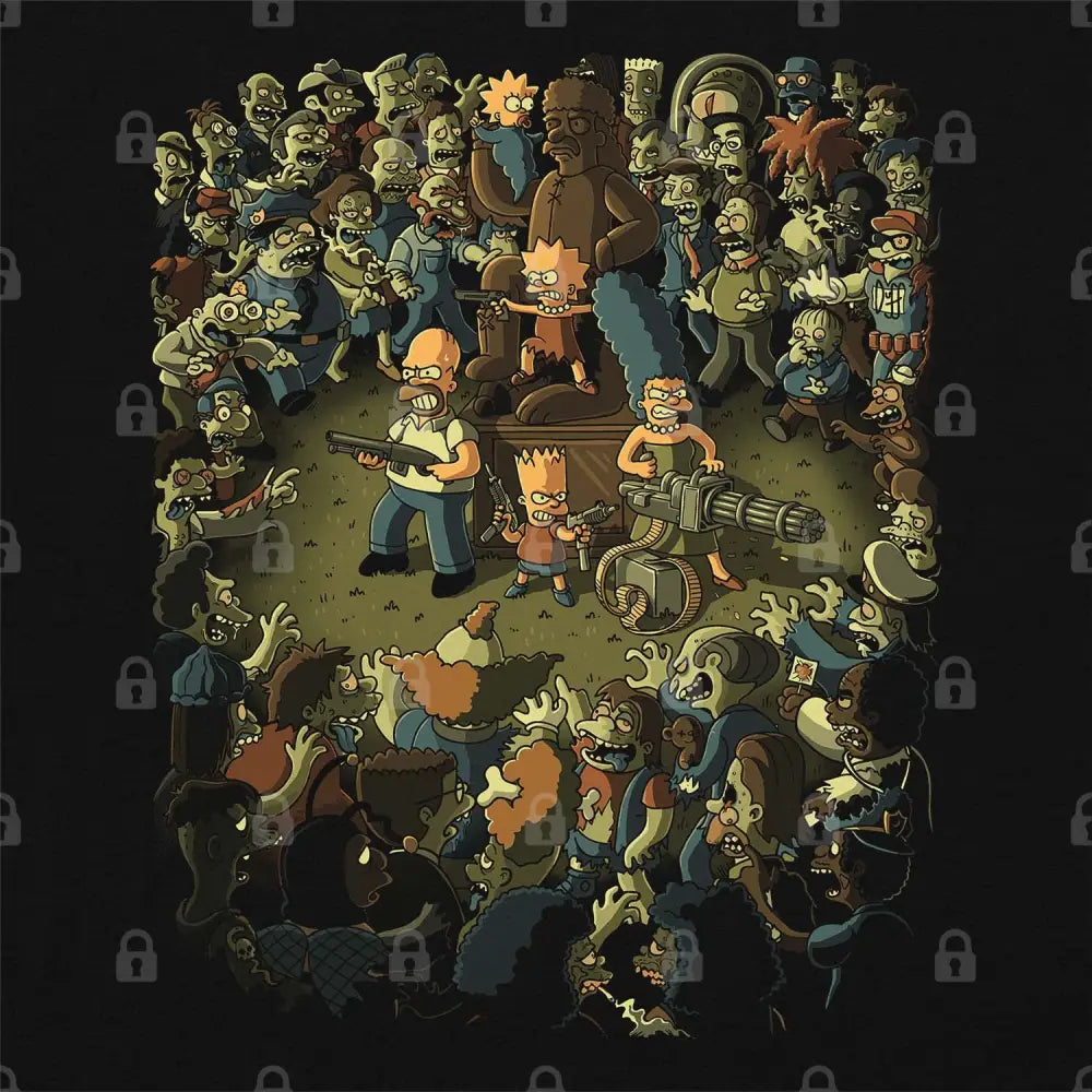 Zombies in Springfield T-Shirt - Limitee Apparel