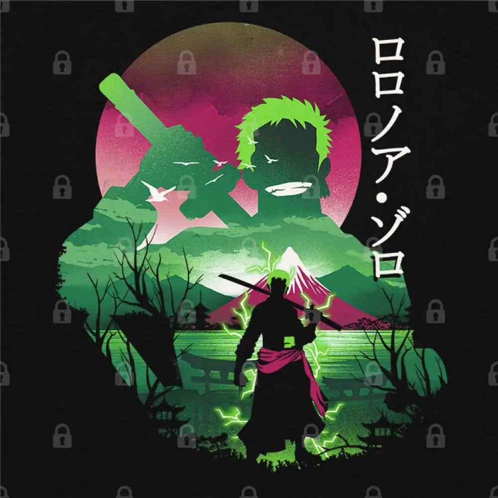 Zoro Landscape T-Shirt | Anime T-Shirts