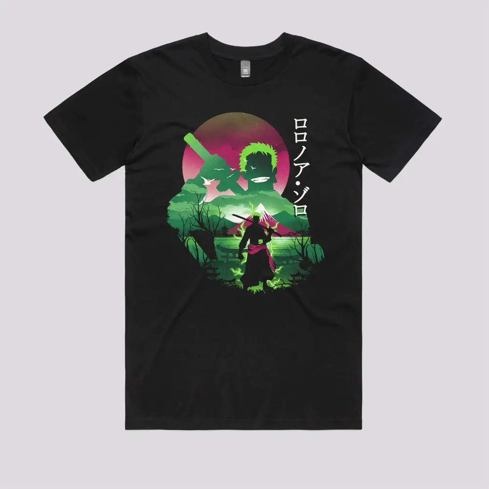 Zoro Landscape T-Shirt | Anime T-Shirts