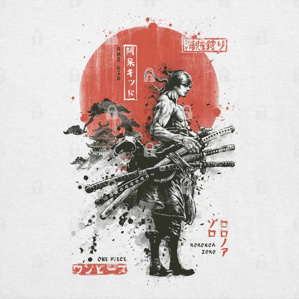 Zoro Wano Kuni Samurai Hoodie | Anime T-Shirts