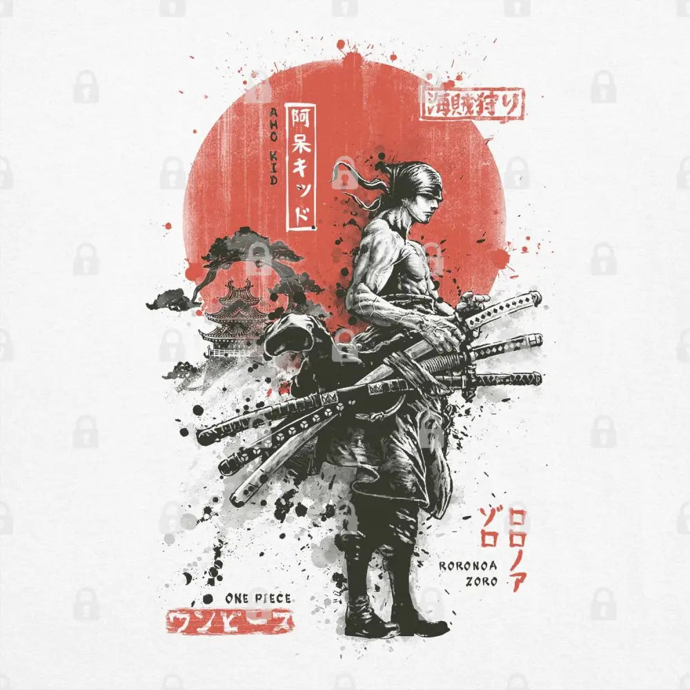 Zoro Wano Kuni Samurai T-Shirt | Anime T-Shirts