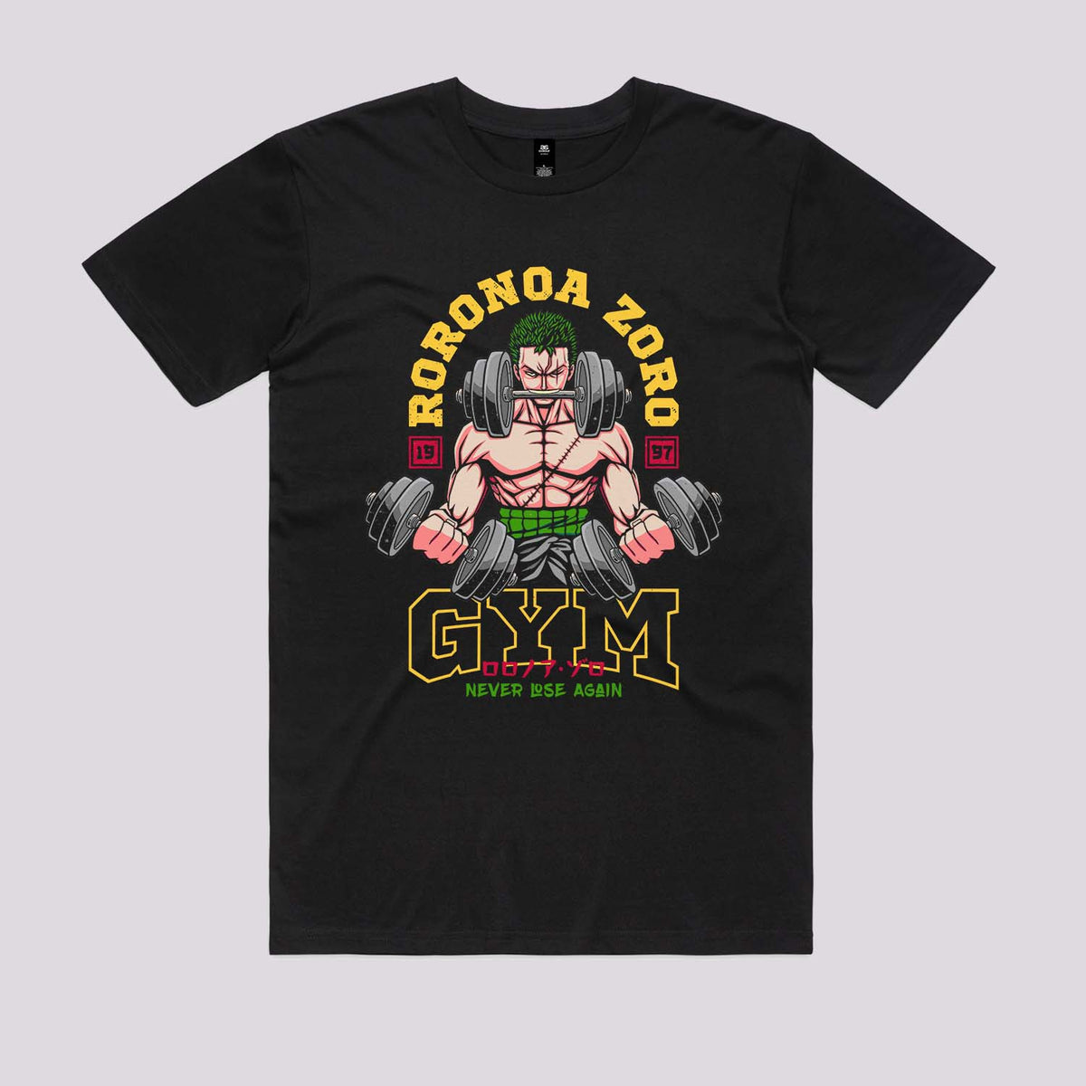 Zoro Gym T-Shirt | Cool Anime T-Shirts Australia