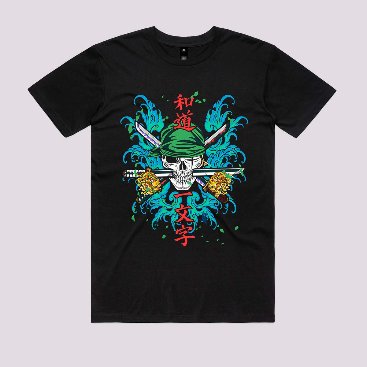 Zoro Skull Graphic Tee | Anime T-Shirts Australia