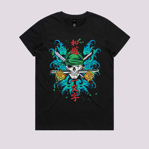 Zoro Skull Graphic Tee