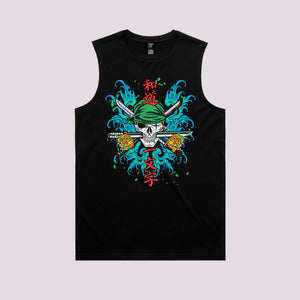 Zoro Skull Graphic Tee