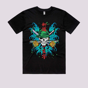 Zoro Skull Graphic Tee